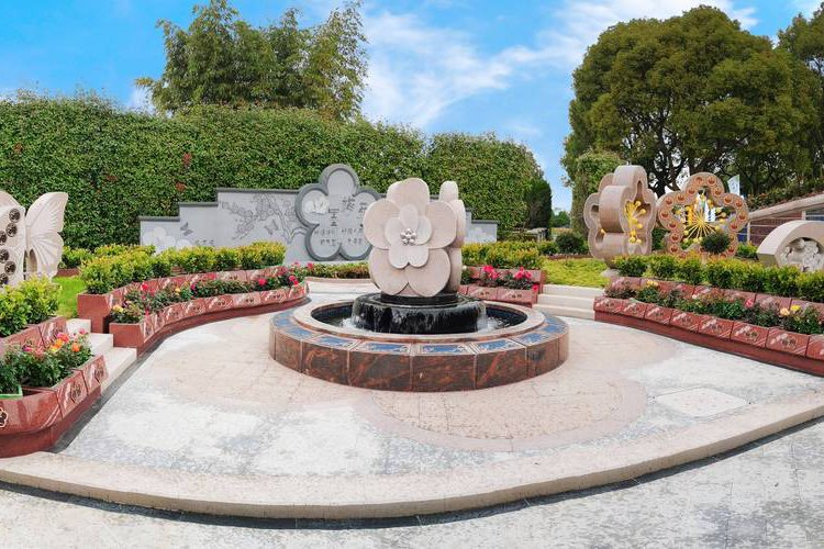 永定塔陵花坛葬双人位
