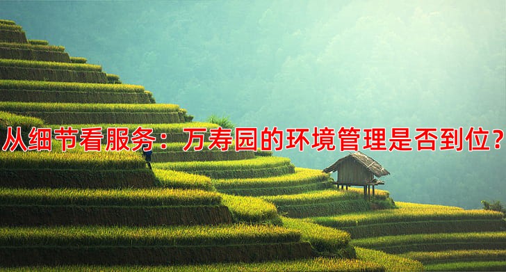 从细节看服务：万寿园的环境管理是否到位？