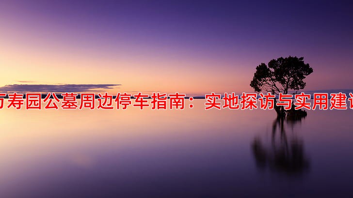 万寿园公墓周边停车指南：实地探访与实用建议