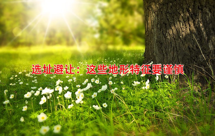 选址避让：这些地形特征要谨慎