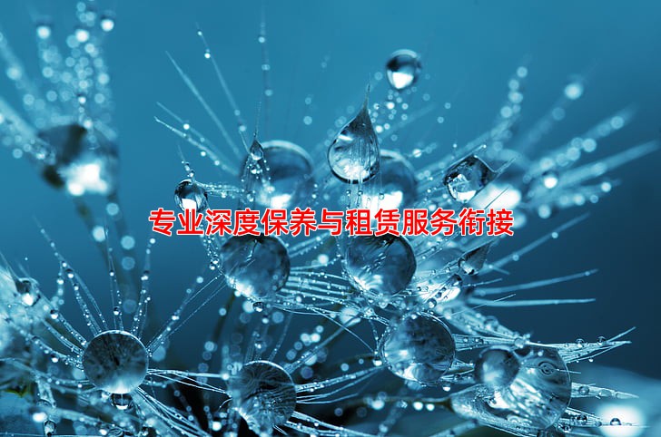 专业深度保养与租赁服务衔接