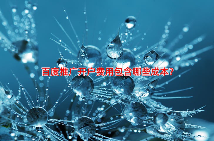 百度推广开户费用和效果是否成正比