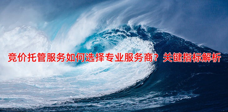 竞价托管服务如何选择专业服务商