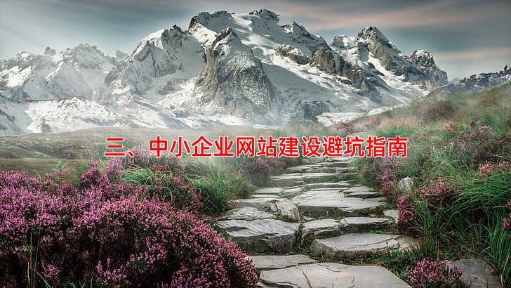 三、中小企业网站建设避坑指南