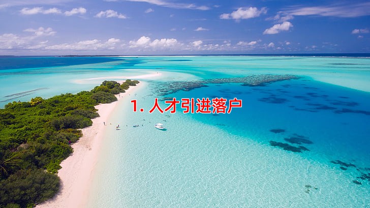 1. 人才引进落户
