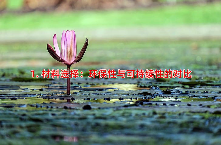 1. 材料选择：环保性与可持续性的对比