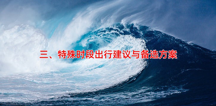 三、特殊时段出行建议与备选方案