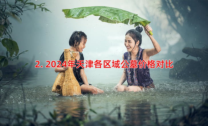 2. 2024年天津各区域公墓价格对比