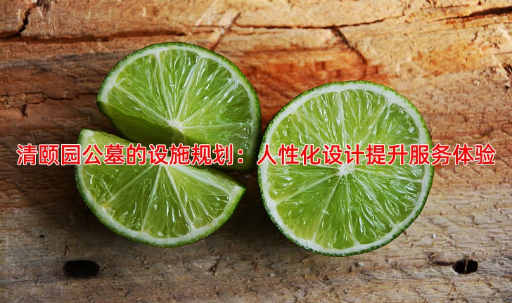 清颐园公墓的设施规划：人性化设计提升服务体验