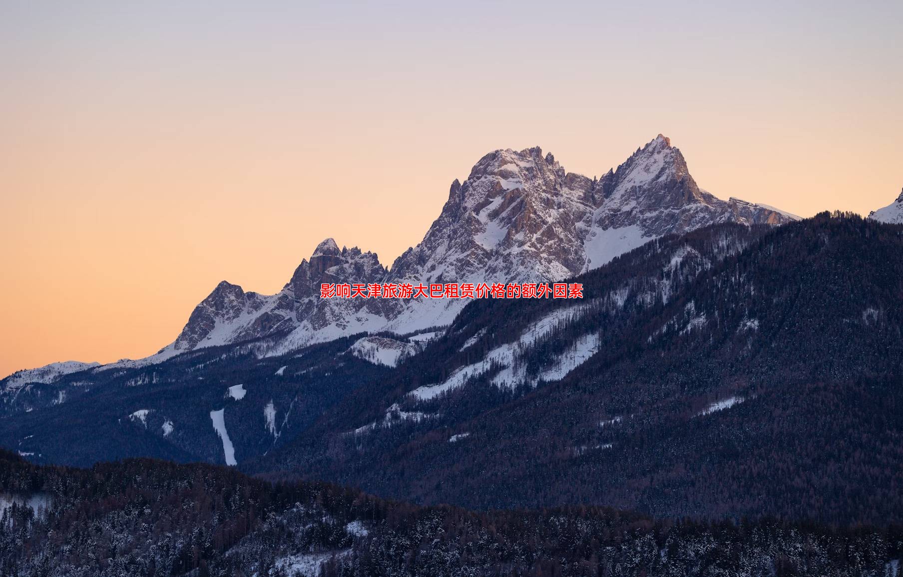 影响天津旅游大巴租赁价格的额外因素