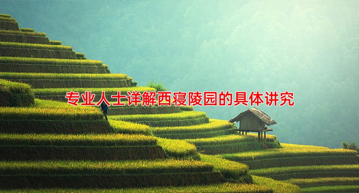 专业人士详解西寝陵园的具体讲究