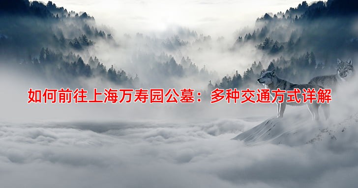 如何前往上海万寿园公墓地址详细位置解析