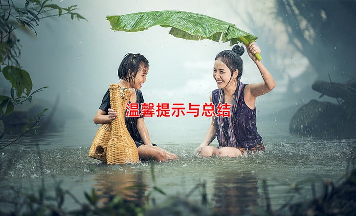 温馨提示与总结
