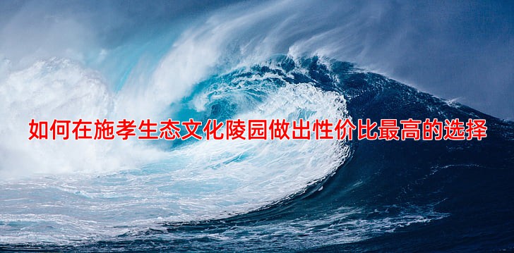 如何在施孝生态文化陵园做出性价比高的选择