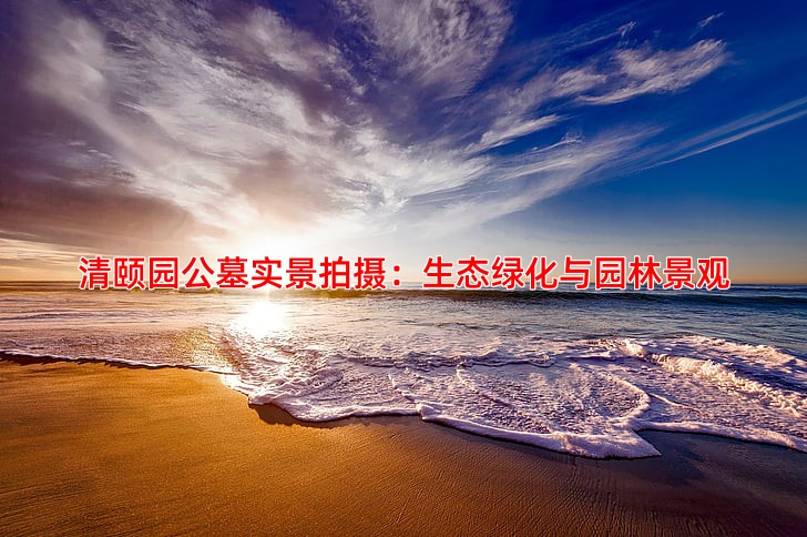 清颐园公墓实景拍摄：生态绿化与园林景观