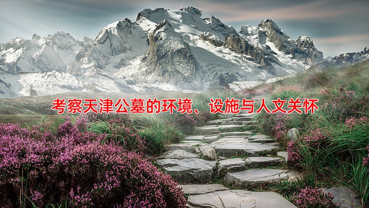 考察天津公墓的环境、设施与人文关怀