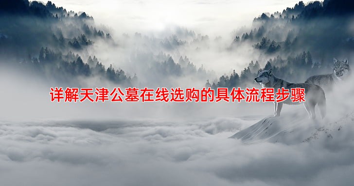 详解天津公墓在线选购的具体流程步骤