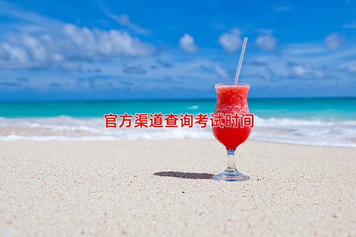 官方渠道查询考试时间