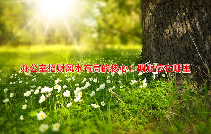 办公室招财风水布局的核心：明财位在哪里