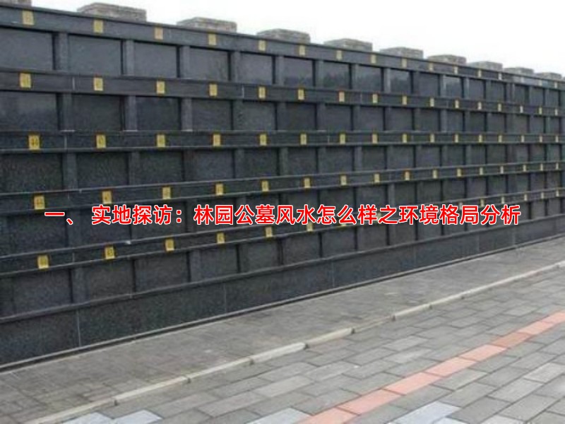 一、 实地探访：林园公墓风水怎么样之环境格局分析