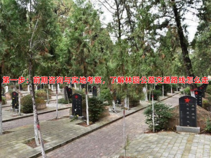 步：前期咨询与实地考察，了解林园公墓交通路线怎么走