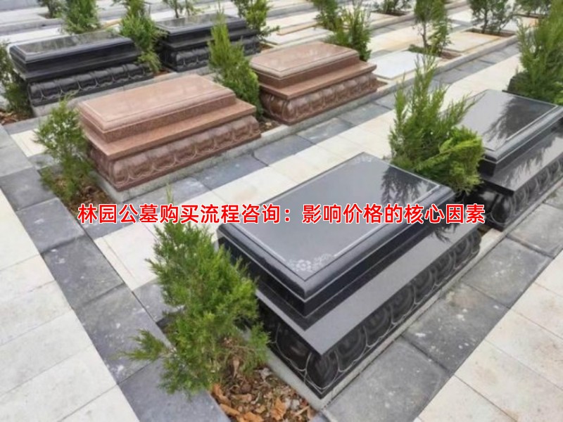 林园公墓购买流程咨询：影响价格的核心因素