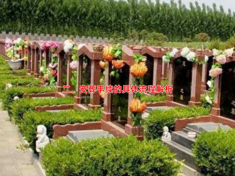 二、安葬手续的具体流程解析