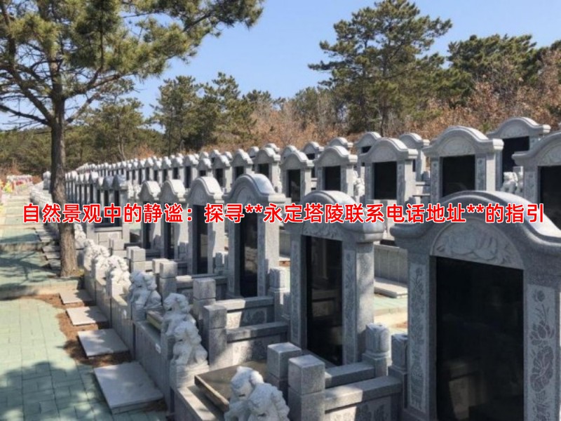 自然景观中的静谧：探寻**永定塔陵联系电话地址**的指引