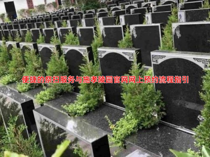 便捷的祭扫服务与施孝陵园官网网上预约流程指引