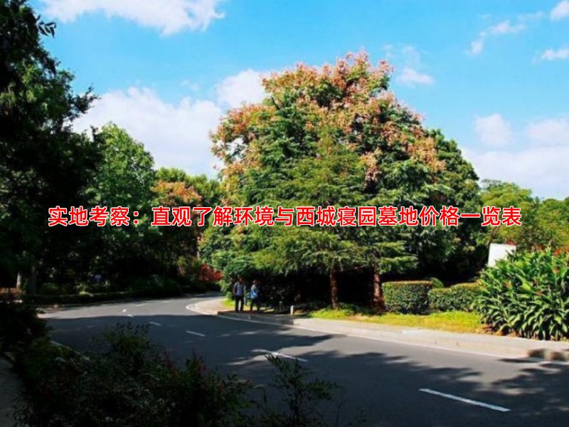 实地考察：直观了解环境与西城寝园墓地价格一览表
