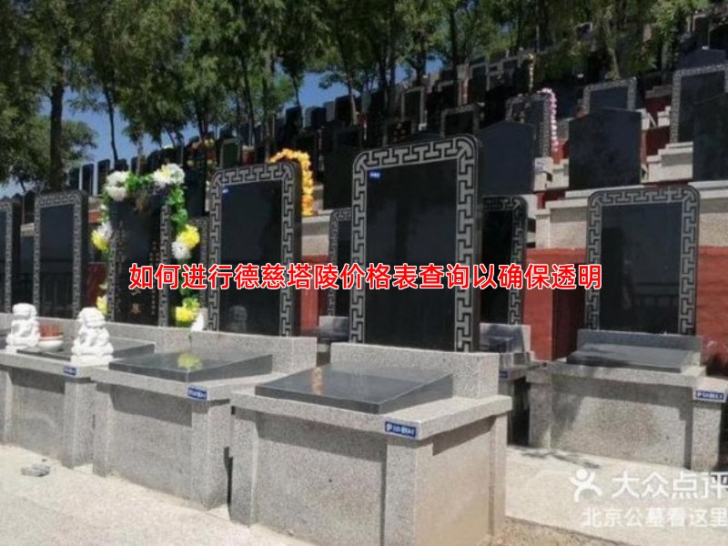 如何进行德慈塔陵价格表查询以确保透明
