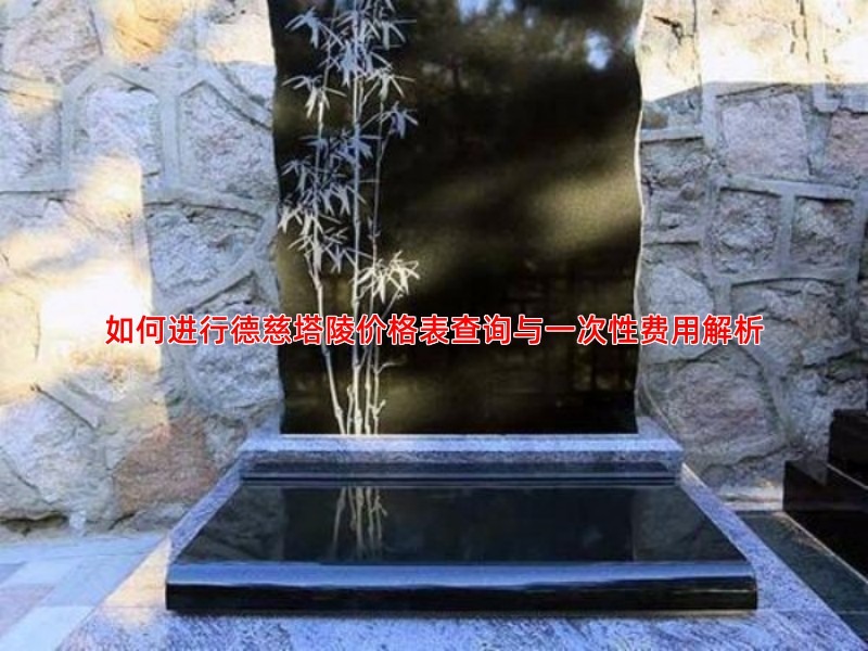 如何进行德慈塔陵价格表查询与一次性费用解析