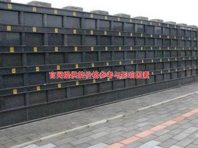官网提供的价格参考与影响因素