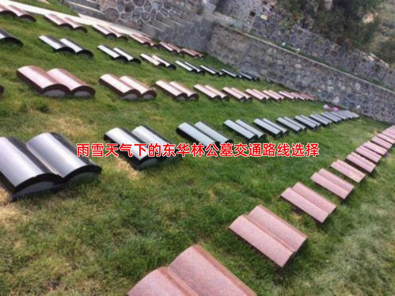 雨雪天气下的东华林公墓交通路线选择