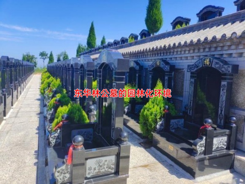 东华林公墓的园林化环境