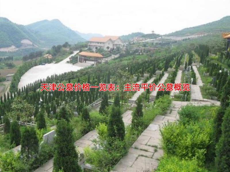 天津公墓价格一览表：主流平价公墓概览