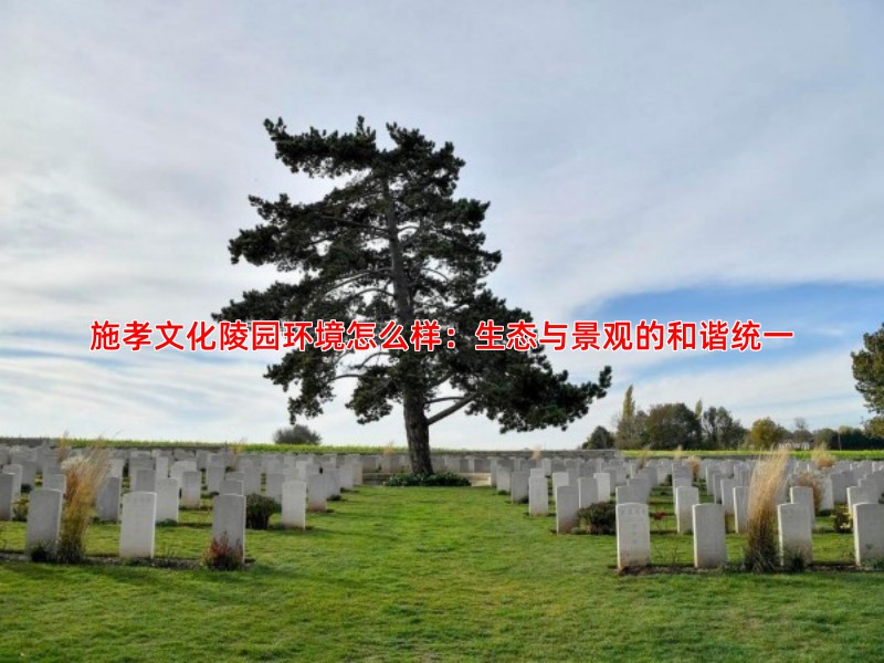 施孝文化陵园环境怎么样：生态与景观的和谐统一