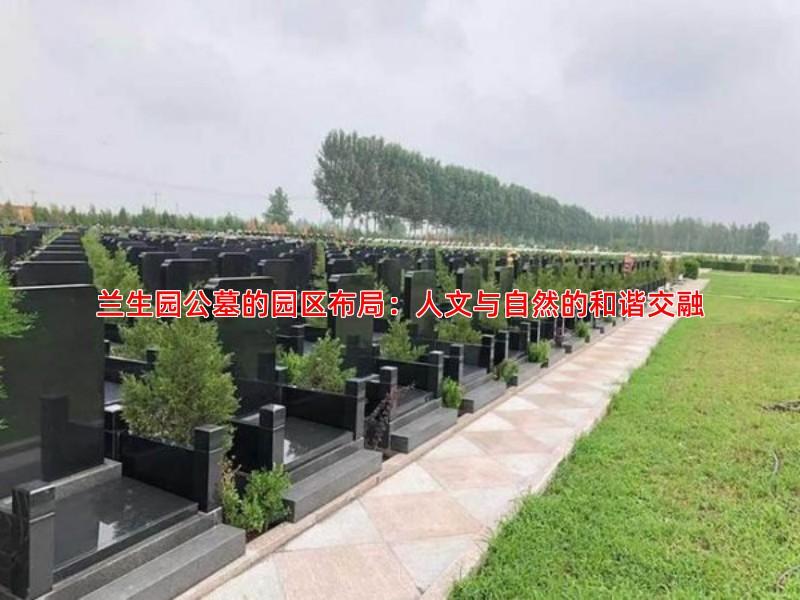 兰生园公墓的园区布局：人文与自然的和谐交融