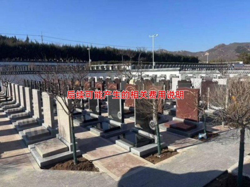 后续可能产生的相关费用说明
