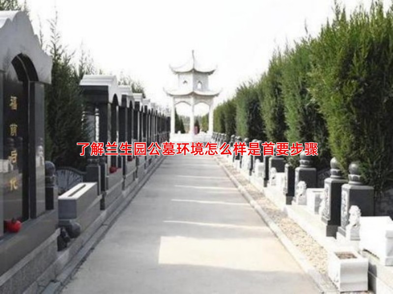 了解兰生园公墓环境怎么样是首要步骤