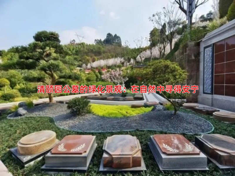 清颐园公墓的绿化景观：在自然中寻得安宁