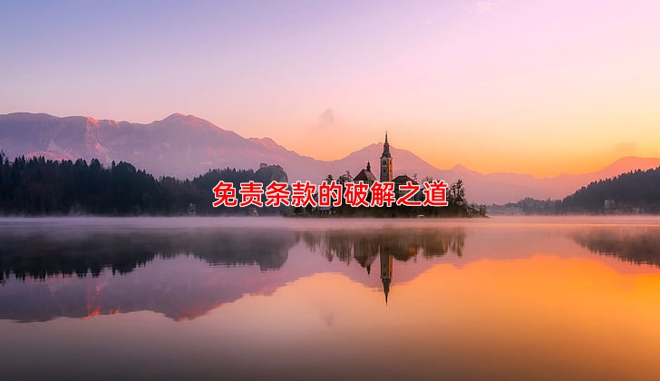 免责条款的破解之道