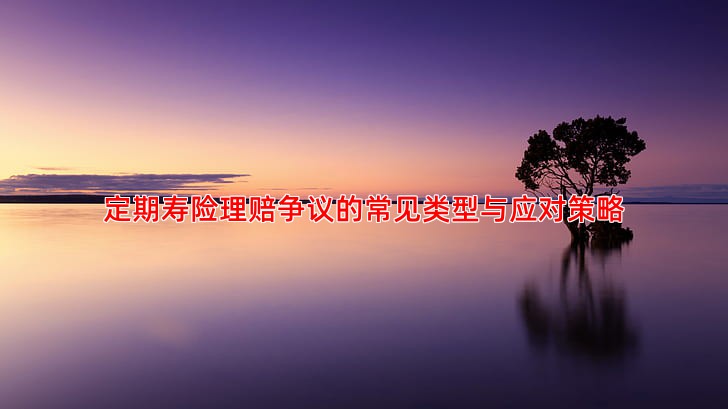 定期寿险理赔争议的常见类型与应对策略
