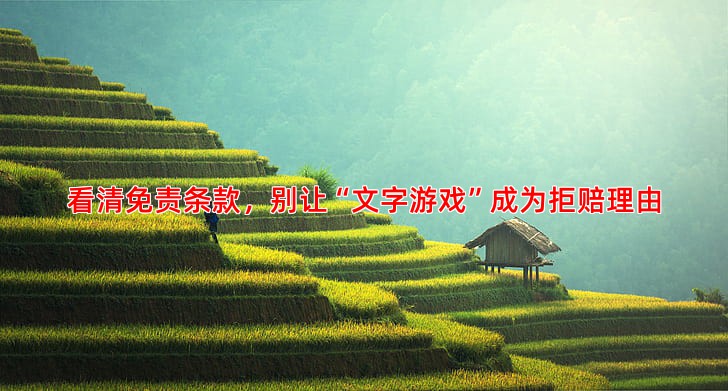 看清免责条款，别让“文字游戏”成为拒赔理由