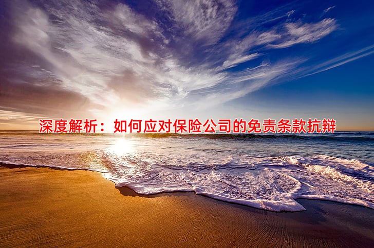 深度解析：如何应对保险公司的免责条款抗辩