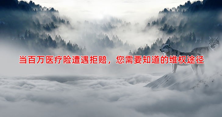 当百万医疗险遭遇拒赔，您需要知道的维权途径