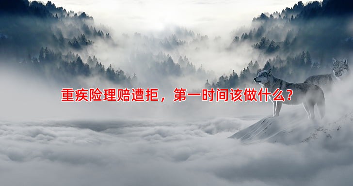 重疾险理赔遭拒，时间该做什么？