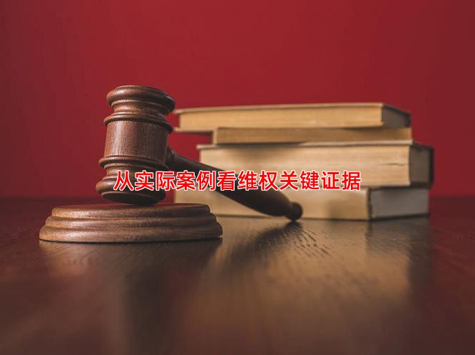 从实际案例看维权关键证据