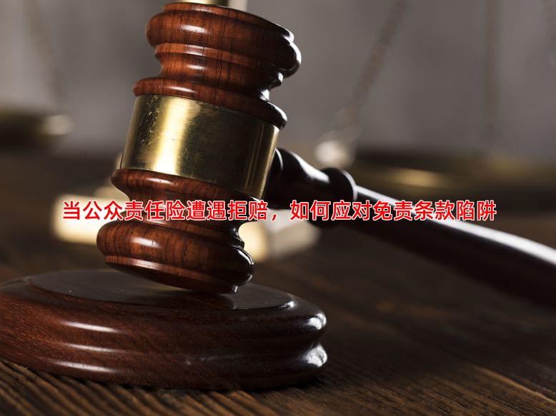 当公众责任险遭遇拒赔，如何应对免责条款陷阱