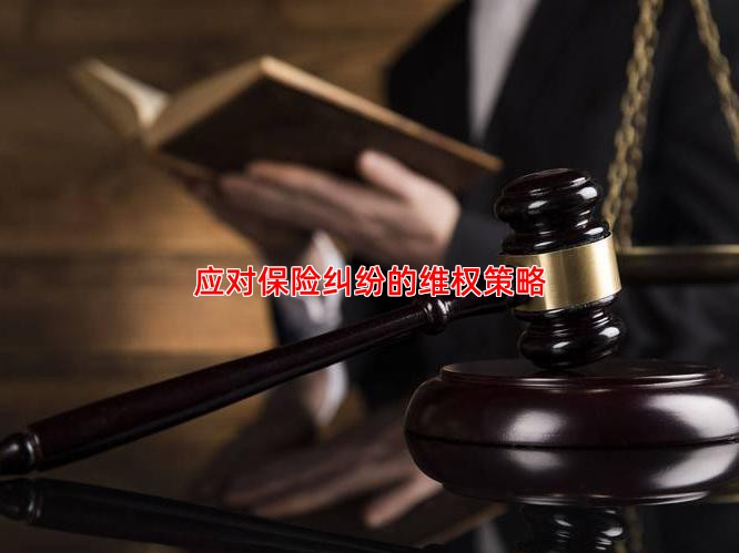 应对保险纠纷的维权策略